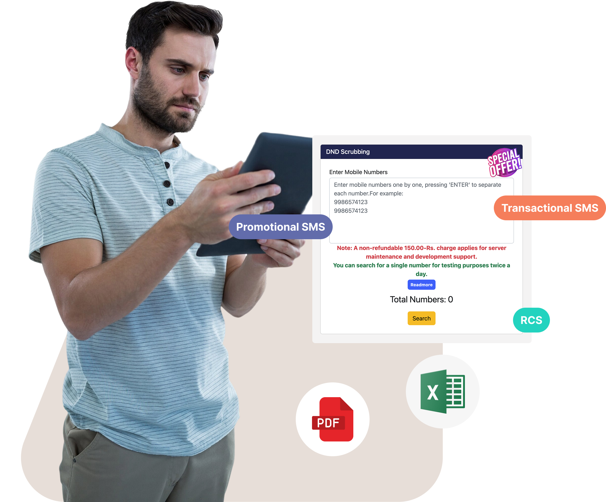 DND Filters tool for SMS compliance and number filtering