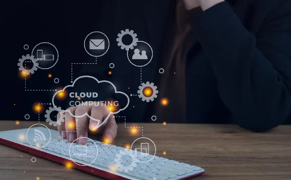 Cloud BPO solutions card for secure outsourced back-office operations