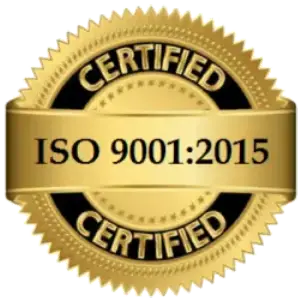 ISO certification badge