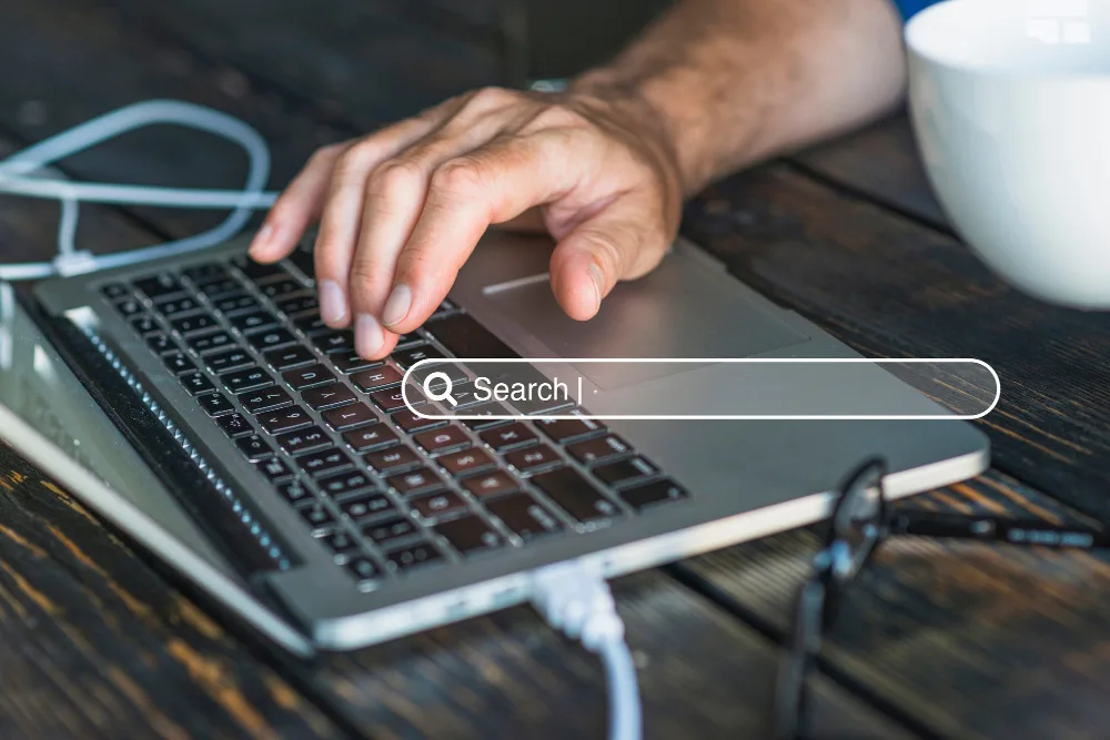SEO strategy and growth analytics illustration