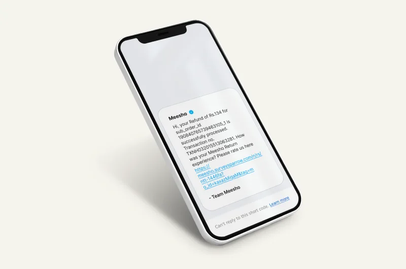 Transactional SMS service illustration