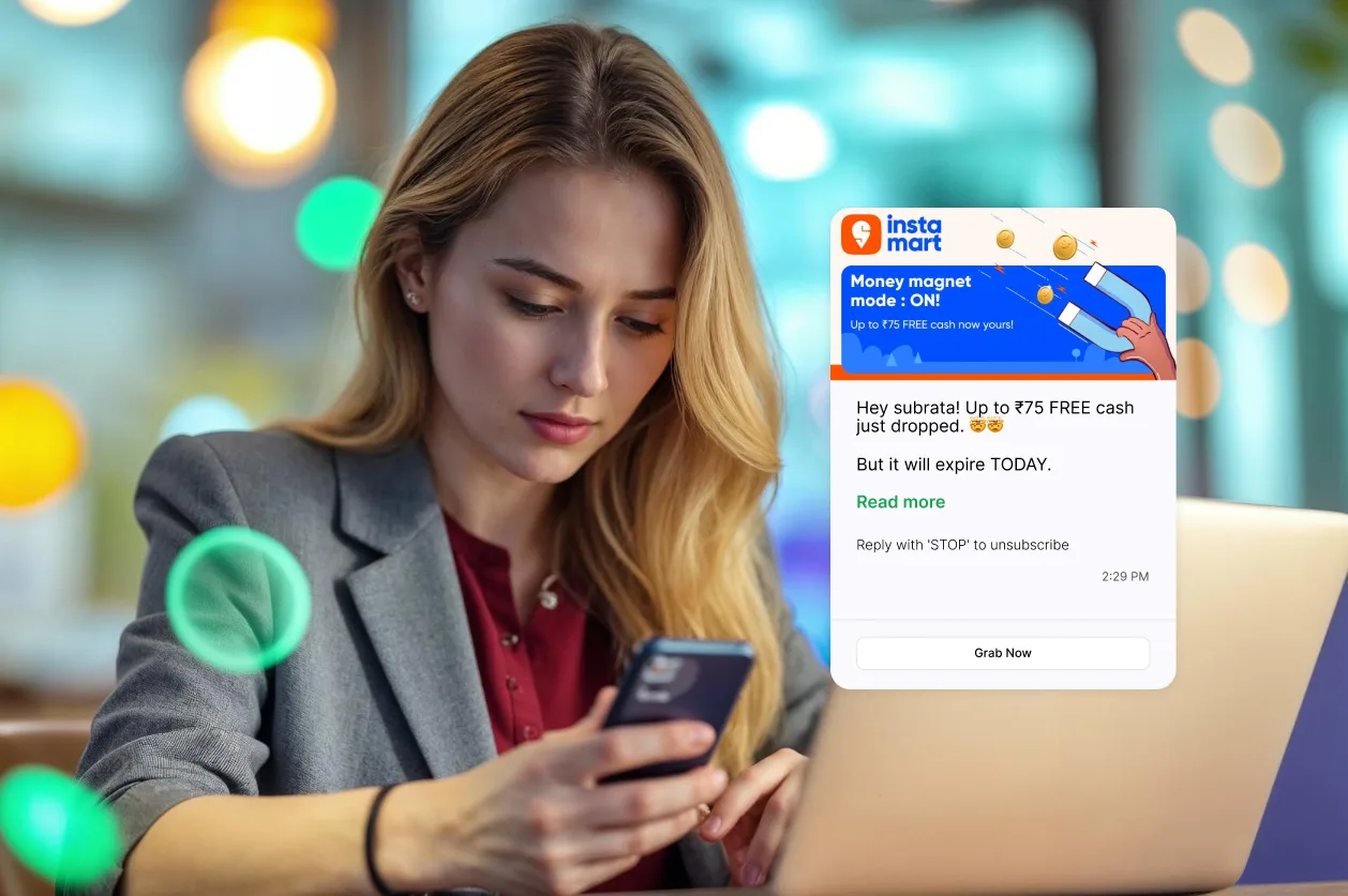 WhatsApp marketing illustration for bulk messaging and automation
